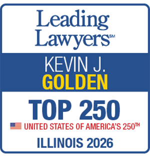 Leading Lawyers® KEVIN J. GOLDEN TOP 250 UNITED STATES OF AMERICA'S 250TH ILLINOIS 2026